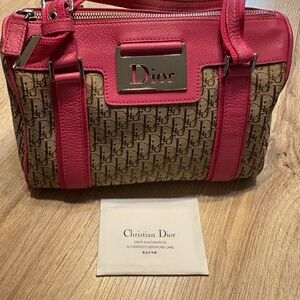 Dior Trotter Street Chic Boston Bag